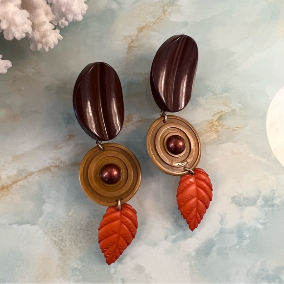 Vintage Boho Statement Earrings - Picture 1 of 4